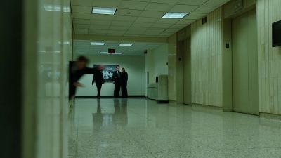 (elevator bell chimes) - Blindspot