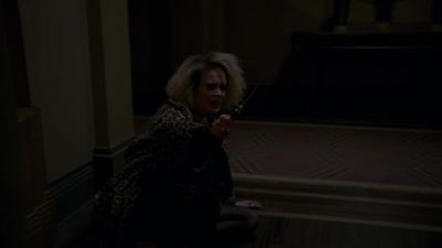 (elevator bell dings) - American Horror Story