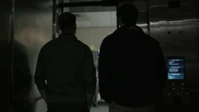 [elevator bell dings] - Taken