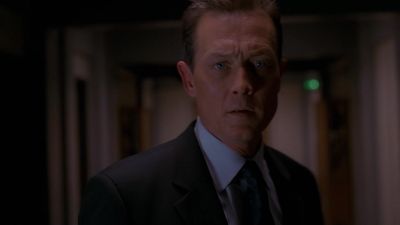 (elevator bell dings) - The X-Files