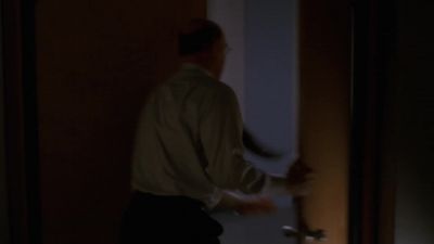 (elevator bell dings) - The X-Files