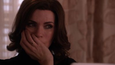 (elevator bell dings) - The Good Wife