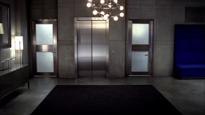 [ELEVATOR BELL DINGS] - True Blood