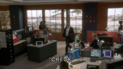[elevator bell dings] - NCIS