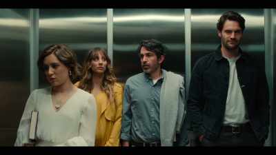 [elevator dinging] - Based on a True Story