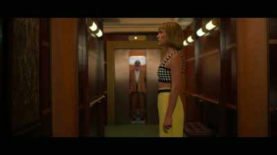 - [elevator dings, chimes]
- [announcement continues over PA] - Death and Other Details