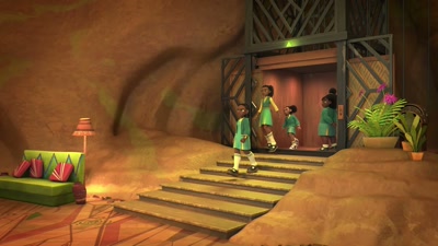 [elevator dings] - Supa Team 4