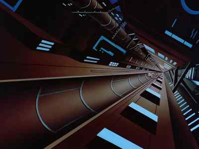 Elevator, emergency stop! - Batman Beyond