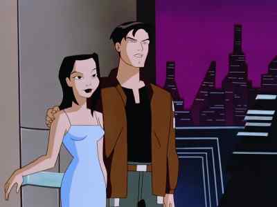 Elevator, ground floor. - Batman Beyond