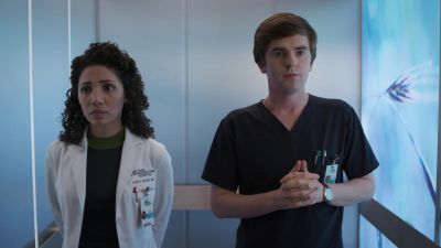 (ELEVATOR WHIRRING) - The Good Doctor