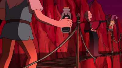 -Elf.
-[gasps] - Disenchantment