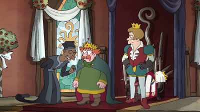 Elfo has left the building with Bean. - Disenchantment