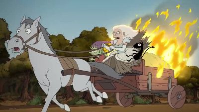 [Elfo screams] - Disenchantment