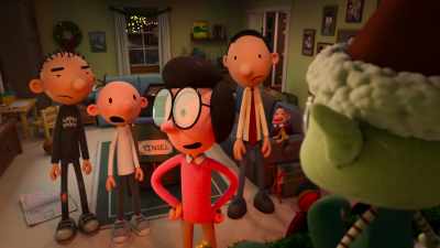 Elfrendo is gonna make sure
everyone's on their best behavior - Diary of a Wimpy Kid Christmas: Cabin Fever