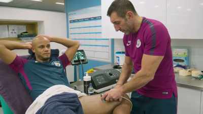 Eliaquim Mangala,
Vincent Kompany and John Stones - All or Nothing: Manchester City