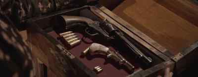 - Elijah's gun and mine. - Dead for a Dollar