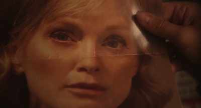 [Elizabeth, softly] Eyes round, pointy. - May December