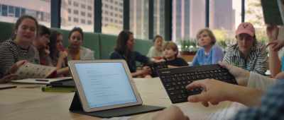 [Elizabeth] When I first saw
kids spelling, - The Reason I Jump