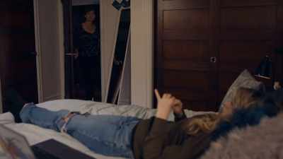 Elle: Hey, honey. Still awake? - Our Mother's Secret Affair