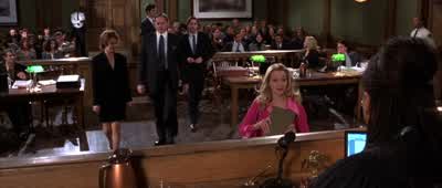 Elle Woods, Your Honor. - Legally Blonde