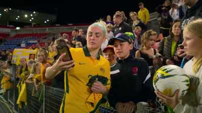 ELLIE: Every time
I step foot on the field, - Matildas: The World at Our Feet