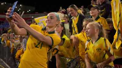 ELLIE: When I think back
to little 12-year-old - Matildas: The World at Our Feet