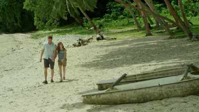 - [Ellie] Yes. - Retreat to Paradise