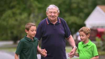 Elliott:
We see him every summer, - The Number on Great-Grandpa's Arm