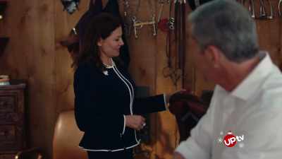 Elora would be proud that you
keep her tack room so pristine. - Christmas with a Prince: Becoming Royal