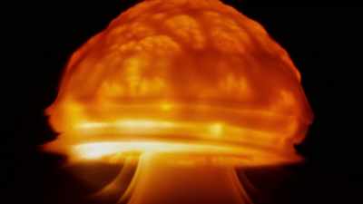 ELSE: With one
very large hydrogen bomb, - To End All War: Oppenheimer & the Atomic Bomb