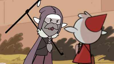 [elves shouting] - Hilda