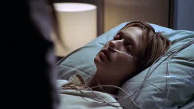 Elyse? Elyse? Elyse? Elyse. - What are you doing? - I'm trying to wake her. - She fall asleep again? - House
