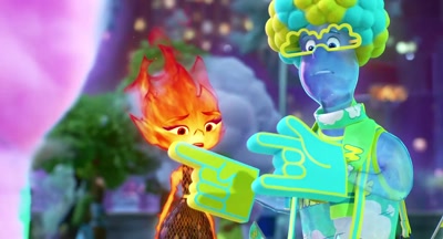 Ember and I could track
the water - Elemental
