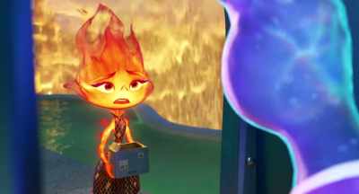 Ember, so, what'd your mom say
about our reading? - Elemental