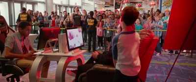 EMCEE:
Mac Digby showing total control. - Diary of a Wimpy Kid: The Long Haul