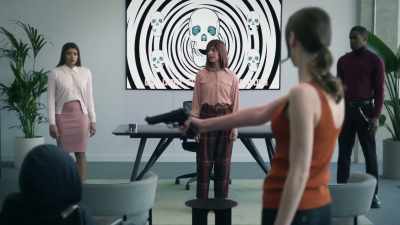 Emily hired Malkin
and selected the interns. - The Complex: Lockdown