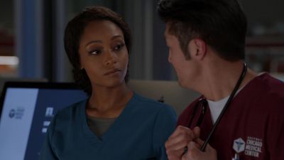 Emily stepped up. - Chicago Med
