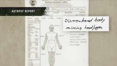 EMILY:
The medical examiner was able - Buried In The Backyard