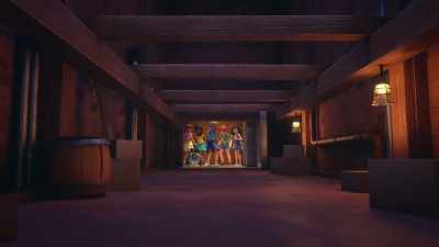 EMMA [GASPS]:
Another secret tunnel. - LEGO Friends: Girls on a Mission