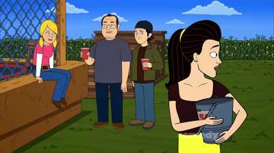 - Emma, how much did you raise?
- Let me count. - Corner Gas Animated