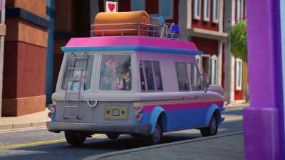 EMMA:
Wow. I can't even find
the bathroom at night, - LEGO Friends: Girls on a Mission