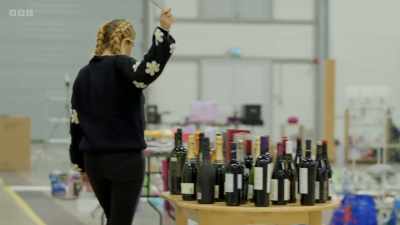 Empty bottles of wine. Recycle it. - Sort Your Life Out