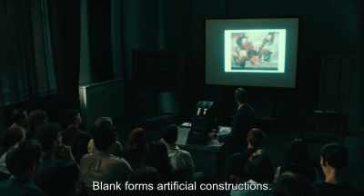 Empty forms, artificial constructions. - Never Look Away