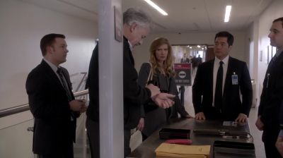 Empty your pockets.
Take off your watch, please. - The Mentalist