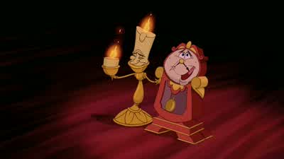 EnchantedWho said anythingabout the castle being enchantedIt was you wasn't it - Beauty and the Beast