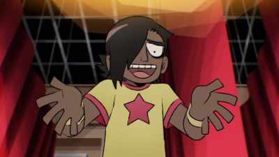 - [enchanted swell]
- Huh? [laughs] - Scott Pilgrim Takes Off