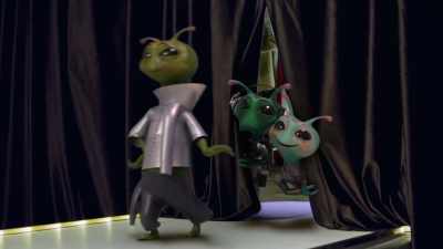 [encouraging whispers] - Alien TV