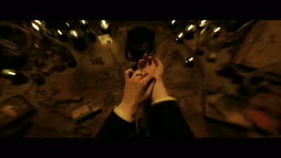 End this black sabbathBy the blood of calvary I command it - The Conjuring: The Devil Made Me Do It