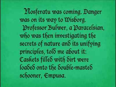 End of the 2nd Act. - Nosferatu