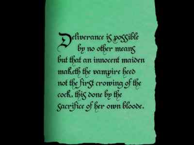 End of the 4th Act. - Nosferatu